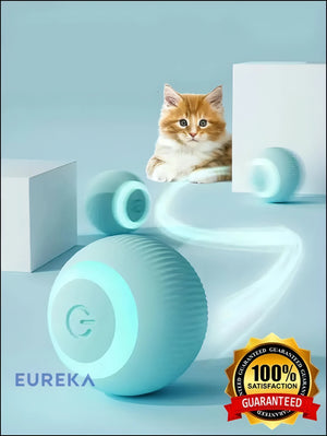 Bola Mágica Bluemotion™ - ¡Diversión Inteligente Para Tu Gato! 💡🐾 Piñateria