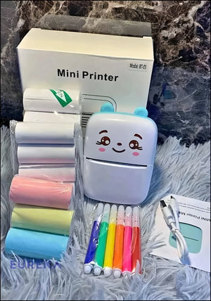 🌟 Mini Impresora Térmica Portátil Pocket Print - ¡Tu Aliado De Impresión En Movimiento!