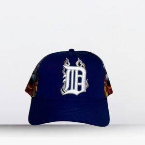 Gorra Beisbolera Detroit Azul